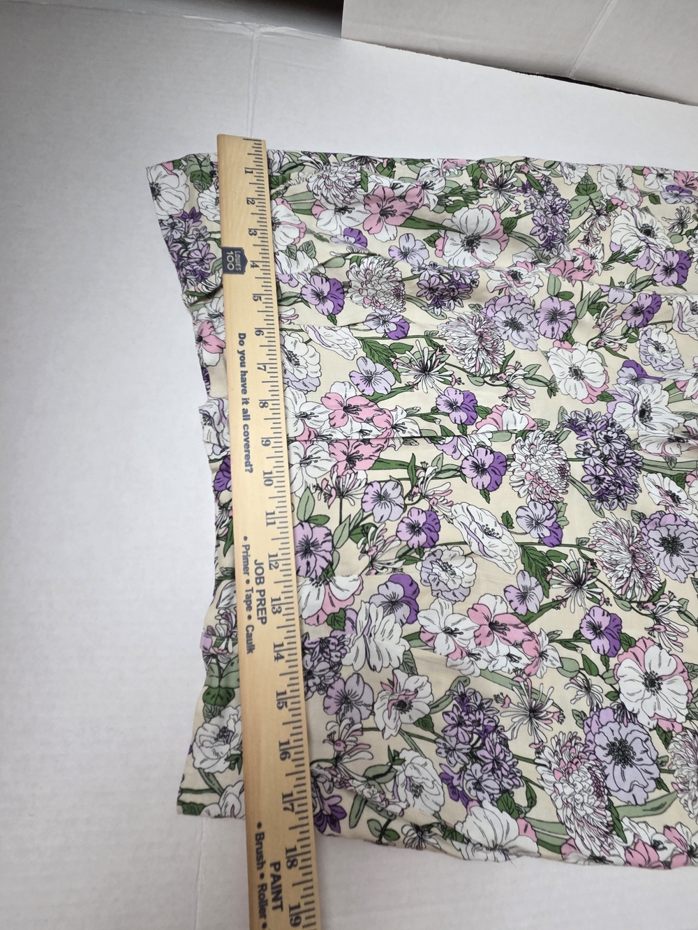 Ivy City Co Lavender & Cream Floral Cropped Wide-Leg Pants - Picture 5 of 11